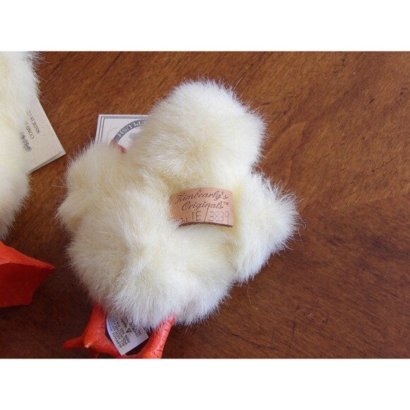 Vintage Lot of 2 A&A Plush Kimbearly's Originals Chick Peeps and De Dee Tongue - Picture 13 of 15